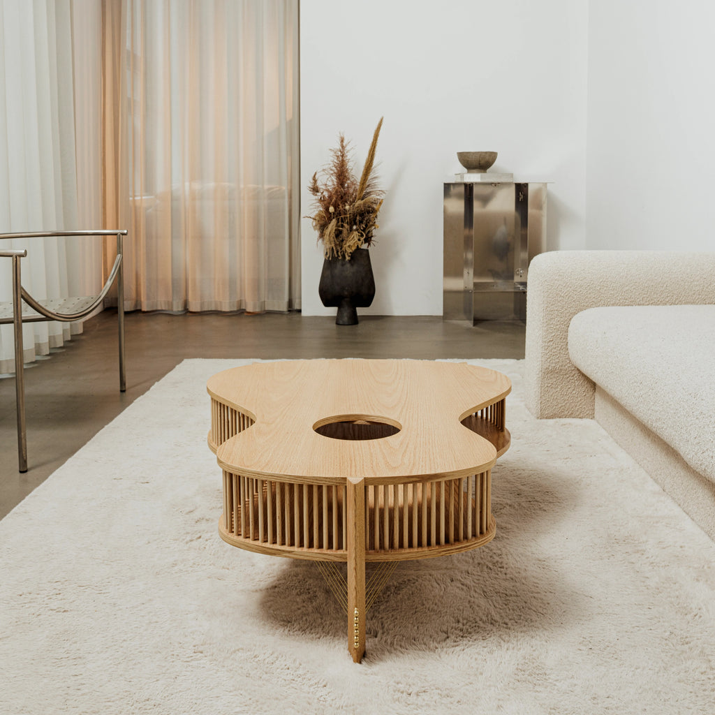 Sculptural Guitar Table